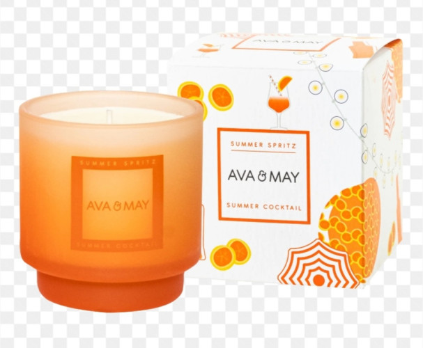 Świeca zapachowa 200g Ava & May - SUMMER SPRITZ